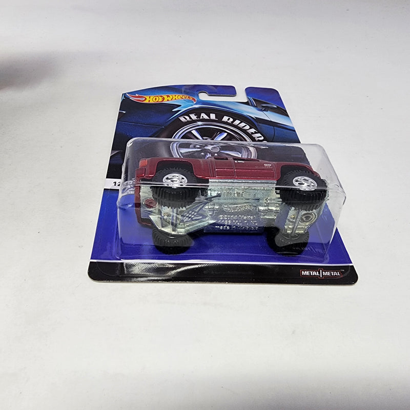 Chevy Silverado * Burgundy * Hot Wheels Heritage Real Riders