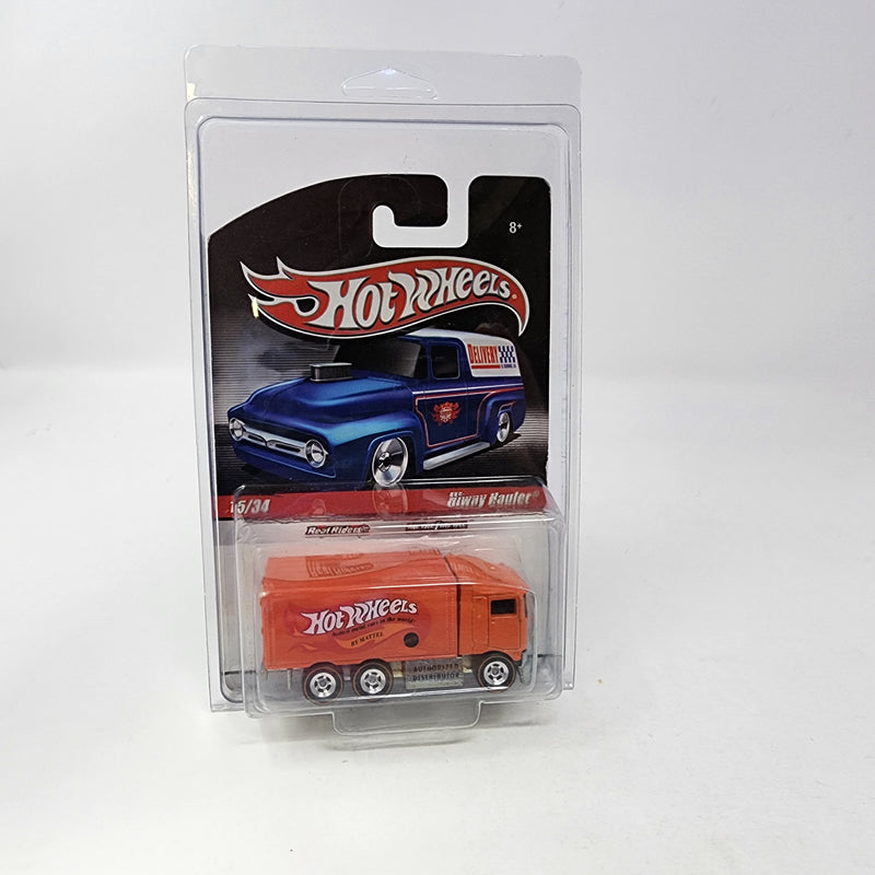 Hiway Hauler * Orange * Hot Wheels Garage Delivery
