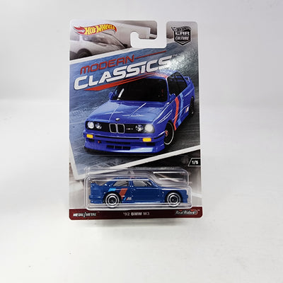 '92 BMW M3 * Blue * Hot Wheels Car Culture Modern Classics