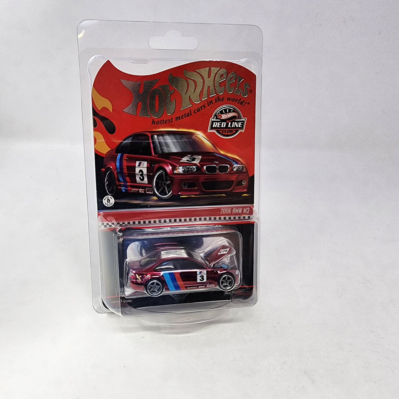 2006 BMW M3 * RED * Hot Wheels Red Line Club RLC