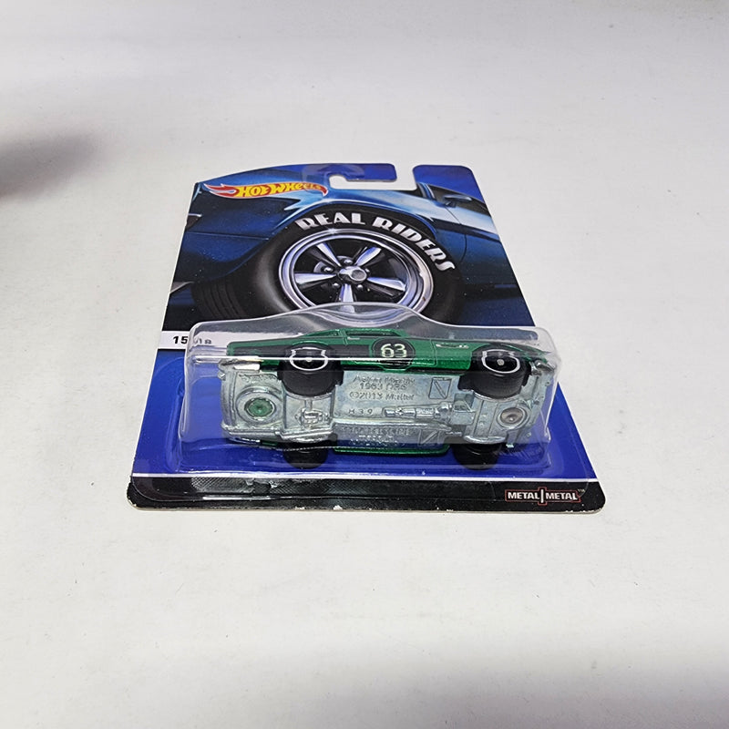 Aston Martin 1963 DB5 * green * Hot Wheels Heritage Real Riders