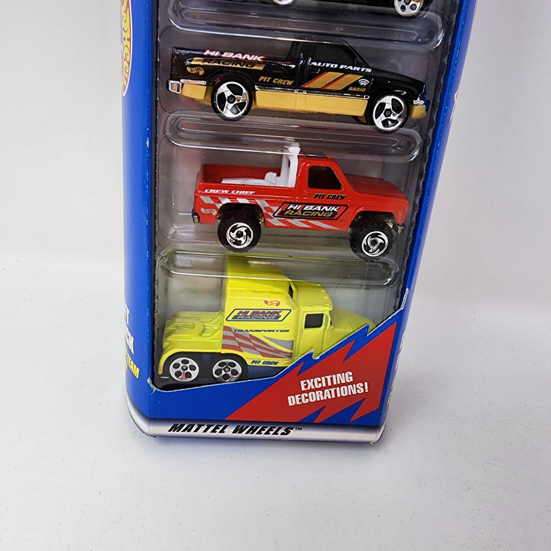 5-Pack Race Team Crew * Hot Wheels Gift Pack
