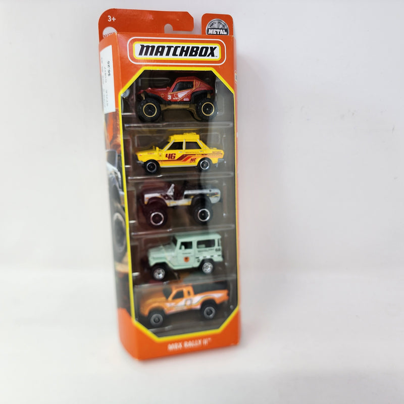 5-Pack MBX Rally II * Matchbox Gift Pack w/ Rover, 510