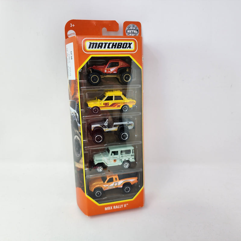 5-Pack MBX Rally II * Matchbox Gift Pack w/ Rover, 510