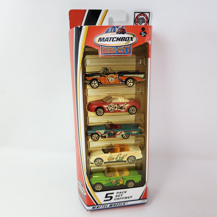 5-Pack Hero City Sports * Matchbox Gift Pack – Wheelcollectors LLC