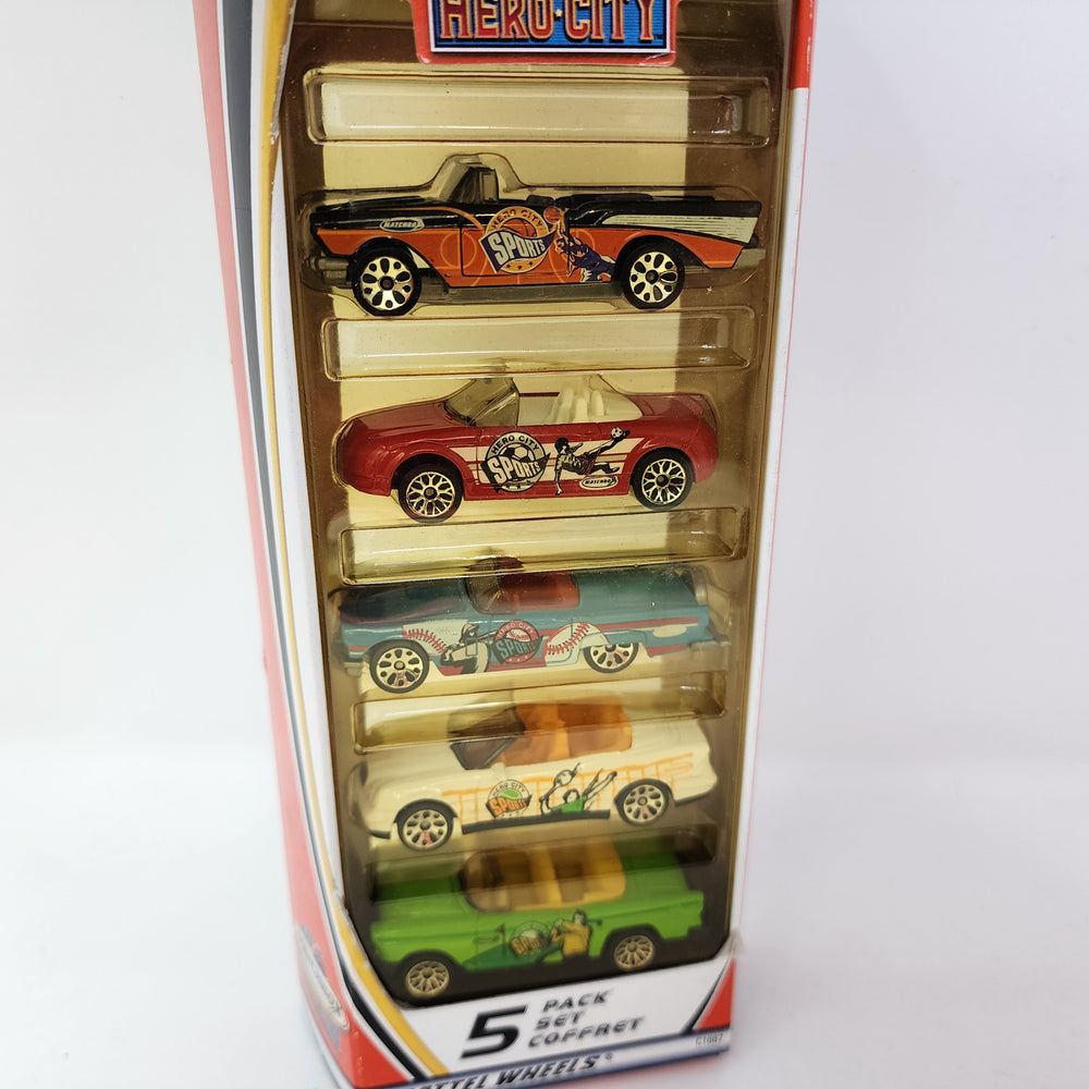 5-Pack Hero City Sports * Matchbox Gift Pack – Wheelcollectors LLC