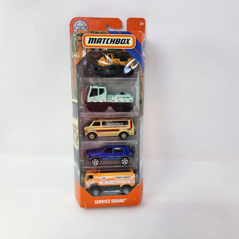 5-Pack Service Squad * Matchbox Gift Pack