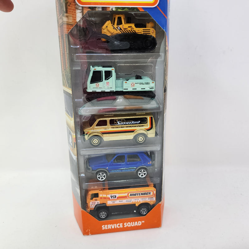 5-Pack Service Squad * Matchbox Gift Pack