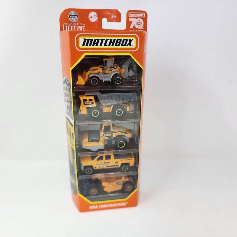 5-Pack MBX Construction * Matchbox Gift Pack