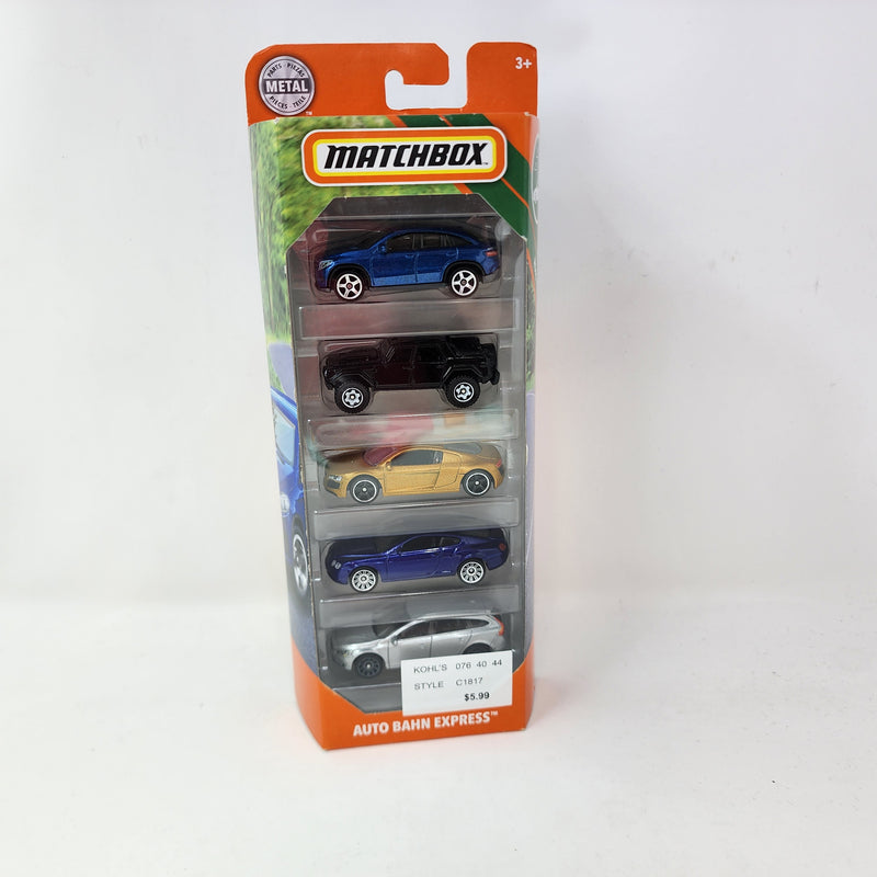 5-Pack Auto Bahn Express * Matchbox Gift Pack