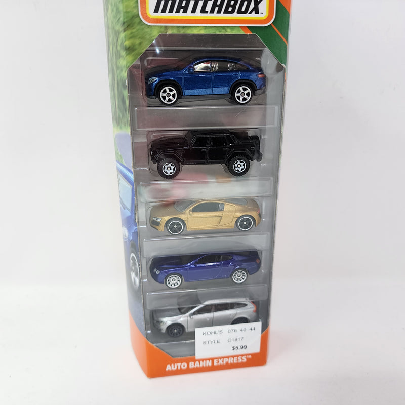 5-Pack Auto Bahn Express * Matchbox Gift Pack