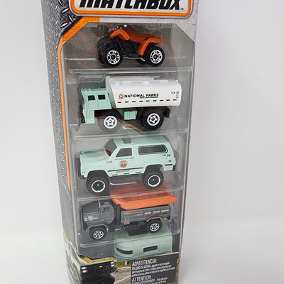 5-Pack Ranger Rescue National Parks * Matchbox Gift Pack