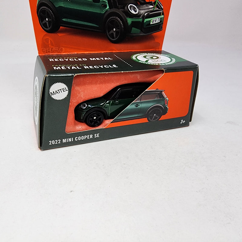 2022 Mini Cooper SE * Green * 2025 Matchbox Moving Parts Case D