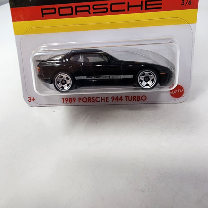 1989 Porsche 944 Turbo * Black * Hot Wheels Porsche Series