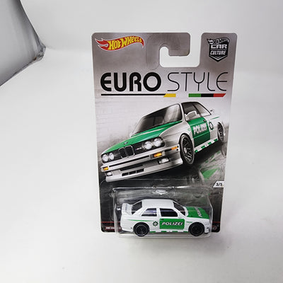 '92 BMW M3 * White * Hot Wheels Car Culture Euro Style