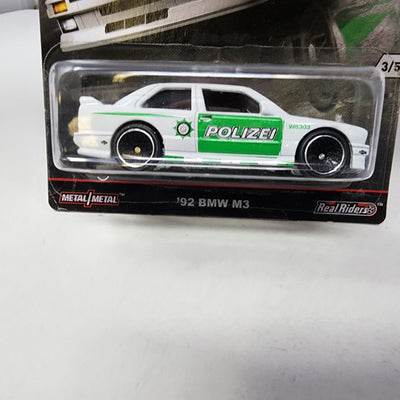 '92 BMW M3 * White * Hot Wheels Car Culture Euro Style