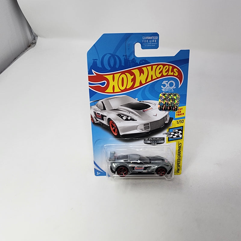 Corvette C7.R Zamac * Hot Wheels 2018 w/ Factory Holo