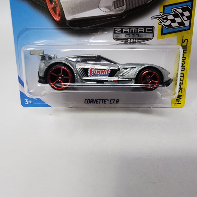 Corvette C7.R Zamac * Hot Wheels 2018 w/ Factory Holo