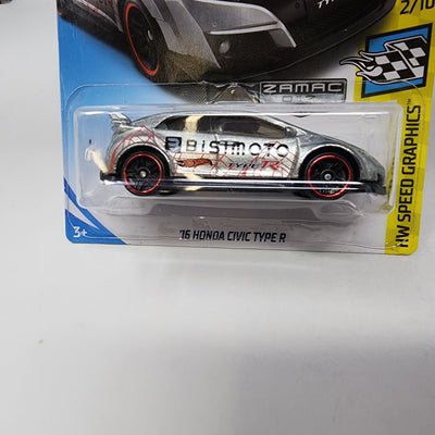 '16 Honda Civic Type R * Zamac * Hot Wheels 2018
