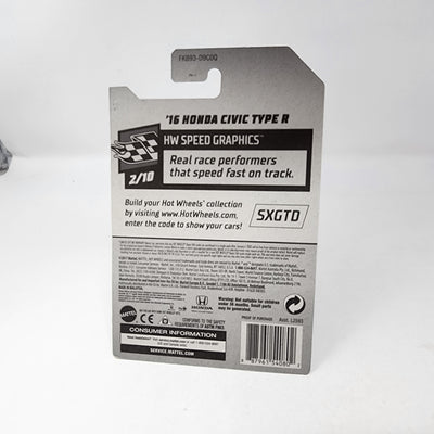 '16 Honda Civic Type R * Zamac * Hot Wheels 2018