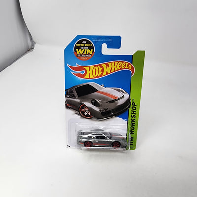 Porsche 911 GT3 RS #196 * Zamac * Hot Wheels 2015