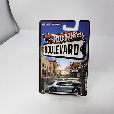 Nissan Skyline H/T 2000GT-X * Silver * Hot Wheels Boulevard