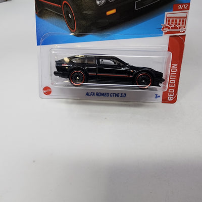 Alfa Romeo GTV6 3.0 * Black * Hot Wheels 2024 Target Red Edition