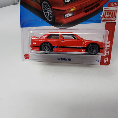 '92 BMW M3 * RED * Hot Wheels 2024 Target Red Edition