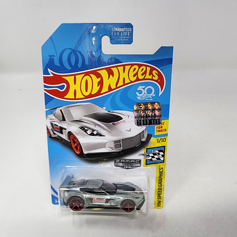 Corvette C7.R Zamac * Hot Wheels 2018 w/ Factory Holo