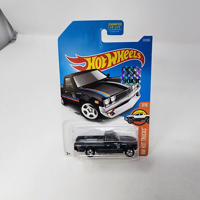 Datsun 620 * Black * Hot Wheels 2017 w/ Factory Holo