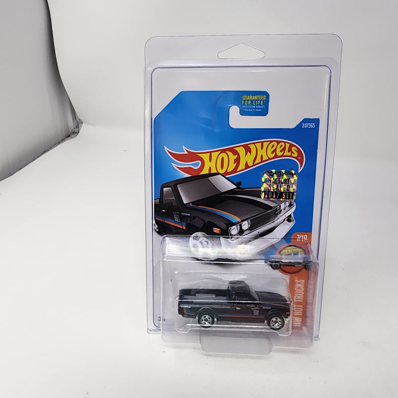 Datsun 620 * Black * Hot Wheels 2017 w/ Factory Holo
