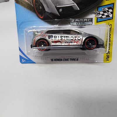 '16 Honda Civic Type R * Zamac * Hot Wheels 2018