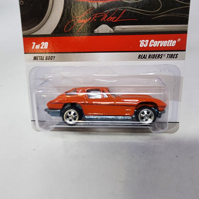 '63 Corvette * Orange * Hot Wheels Garage Larry's