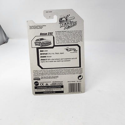 Nissan 370Z #37 * Blue * Hot Wheels 2010 Keys To Speed