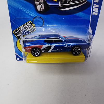 AMC Javelin AMX * Blue * Hot Wheels 2010 Keys To Speed