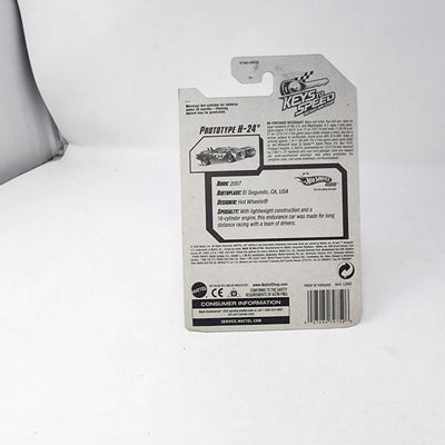 Prototype H-24 * Hot Wheels 2010 Keys To Speed