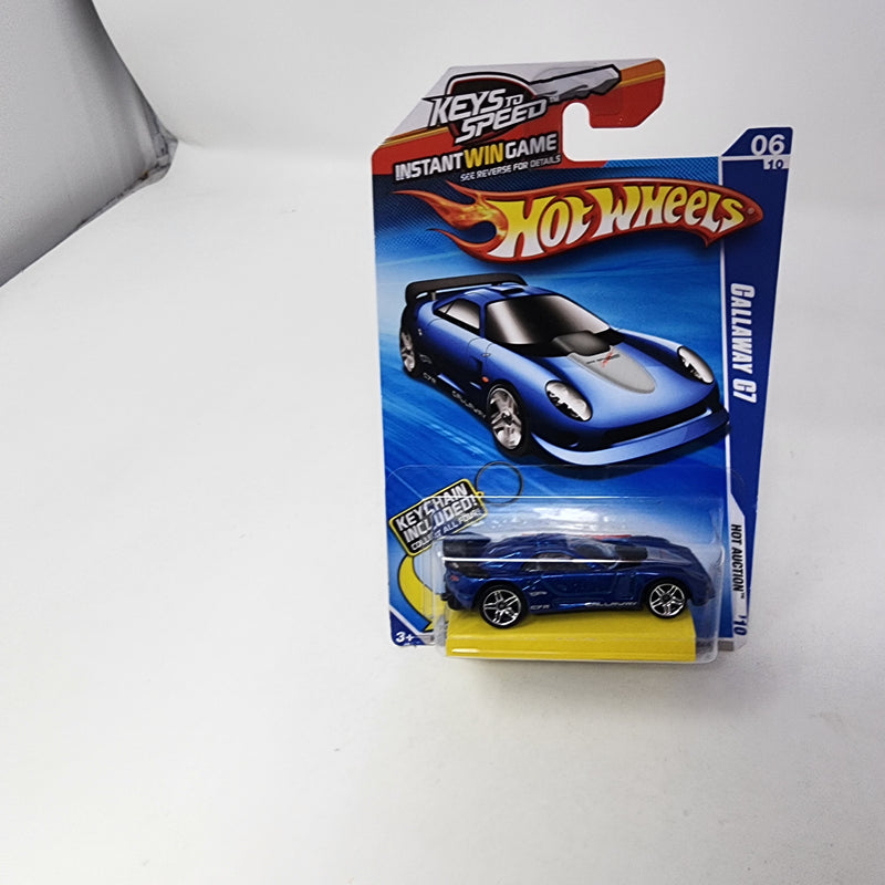 Callaway C7 * Blue * Hot Wheels 2010 Keys To Speed