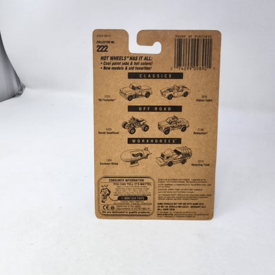 Blazer 4x4 #222 * Blue * Hot Wheels Blue Card