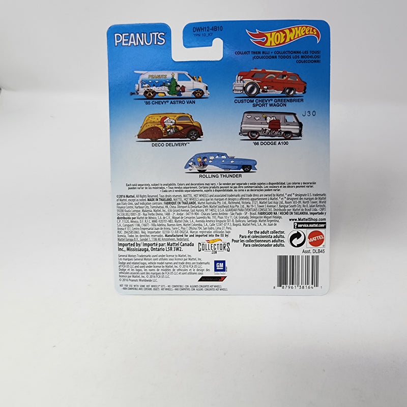 Rolling Thunder Peanuts * Hot Wheels Pop Culture