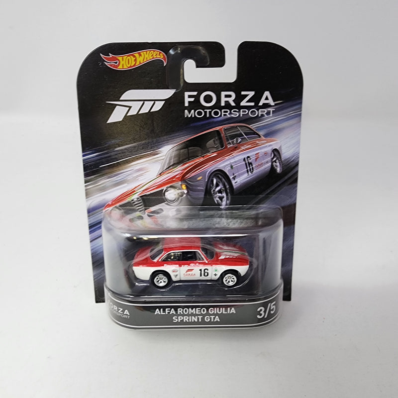 Alfa Romeo Giulia Sprint GTA Forza * Hot Wheels Retro Entertainment