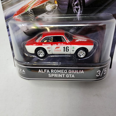 Alfa Romeo Giulia Sprint GTA Forza * Hot Wheels Retro Entertainment