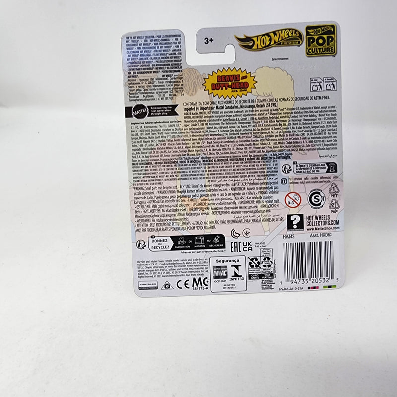 Packin Pacer Beavis & Butt Head MTV * Hot Wheels Pop Culture