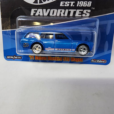 '71 Datsun Bluebird 510 Wagon * Hot Wheels 50th Favorites