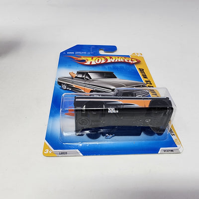 Custom '62 Chevy #13 * BLACK * Hot Wheels 2008