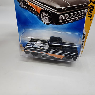 Custom '62 Chevy #13 * BLACK * Hot Wheels 2008