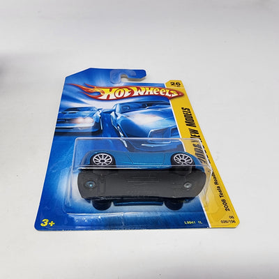 2008 Tesla Roadster #26 * BLUE * Hot Wheels 2008