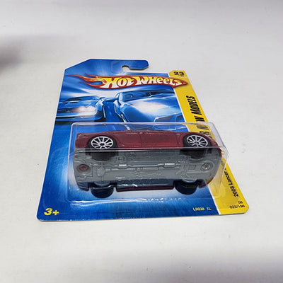 2008 Lancer Evolution #23 * Burgundy w/ 10sp Rims * Hot Wheels 2008