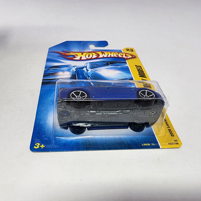 2008 Lancer Evolution #23 * Blue w/ OH5 Rims * Hot Wheels 2008