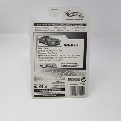 Ferrari GTO #38 * Yellow * Hot Wheels 2008