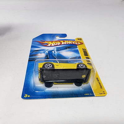 Ferrari GTO #38 * Yellow * Hot Wheels 2008